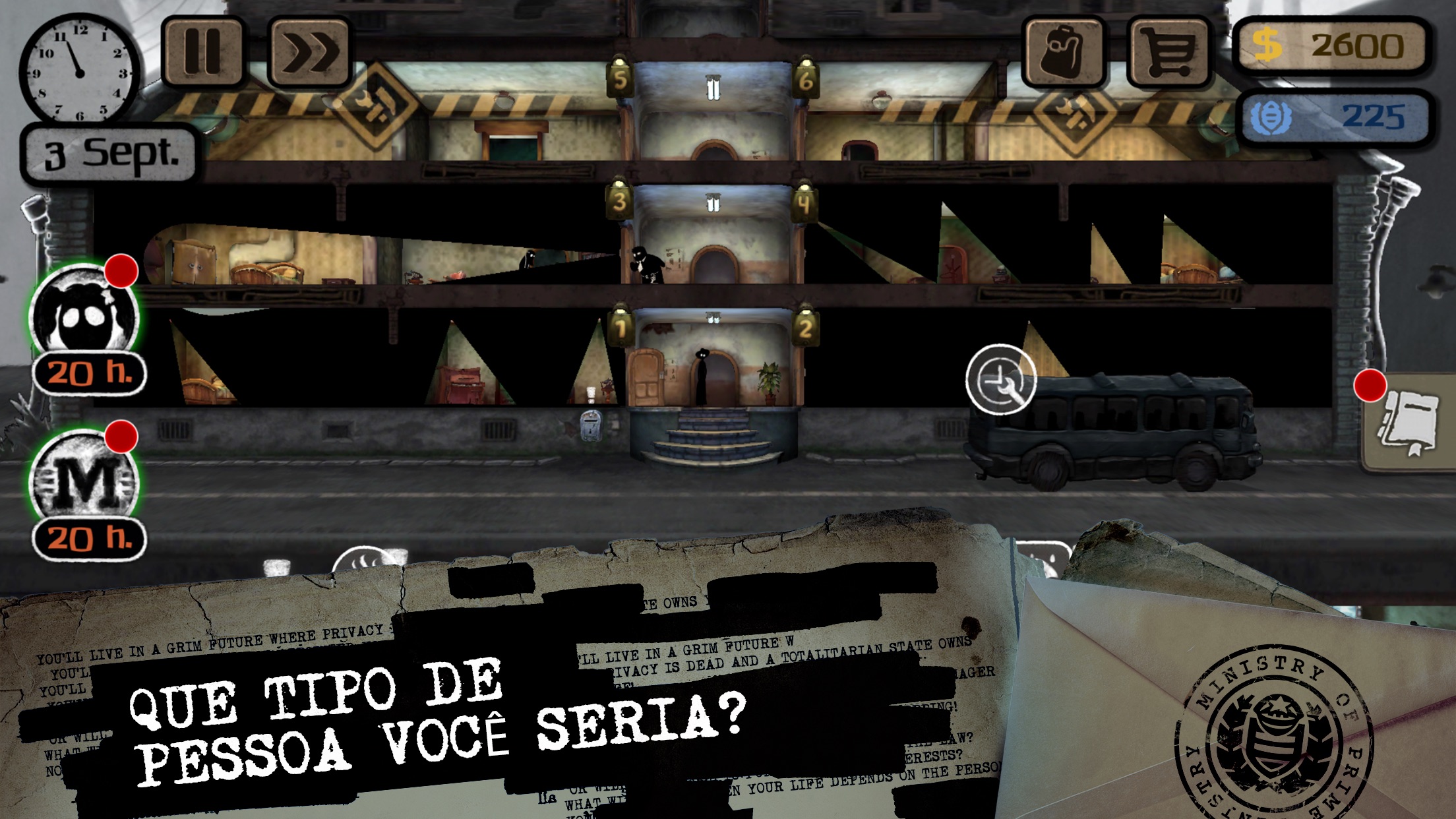 Screenshot do app Beholder