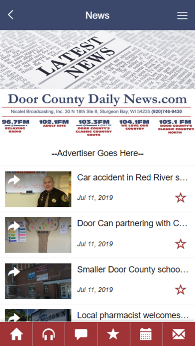 Door County Daily News screenshot 2