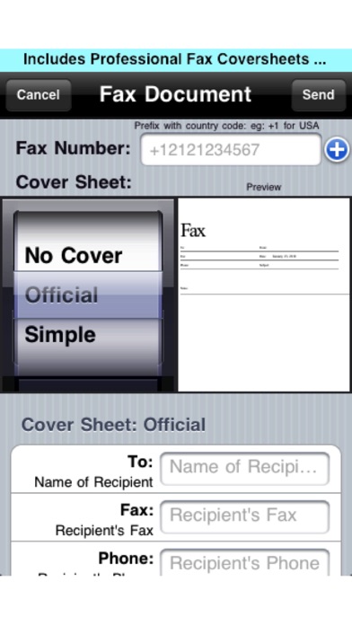 Fax Print & Share Pro Screenshot 2