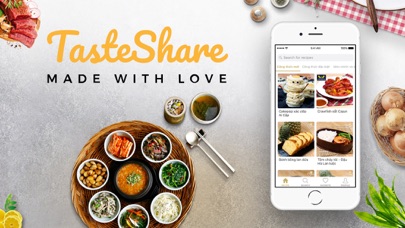 How to cancel & delete TasteShare from iphone & ipad 1