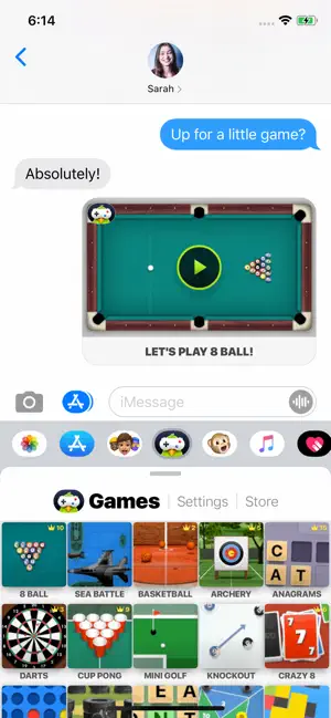 Captura de Pantalla 1 GamePigeon iphone
