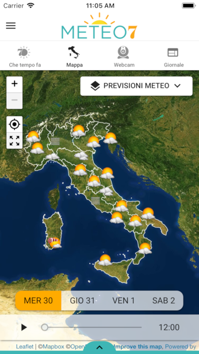 Meteo7.it screenshot 2