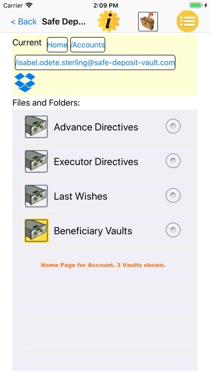 Safe Deposit Vault ™