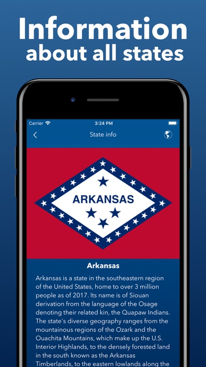 The US States and capitals App screenshot-7