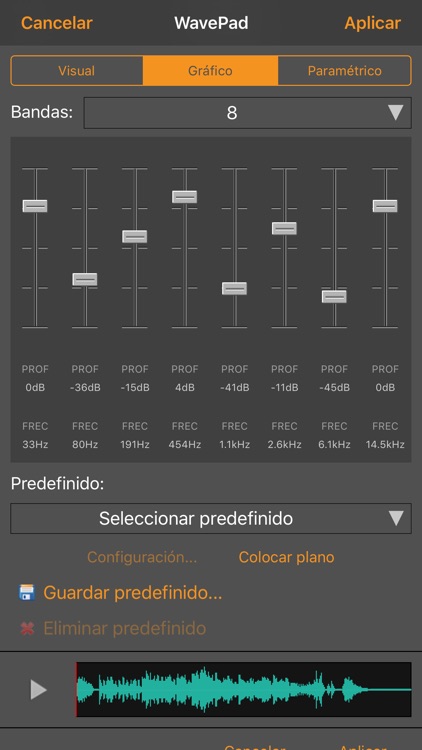 WavePad, editor de audio screenshot-4