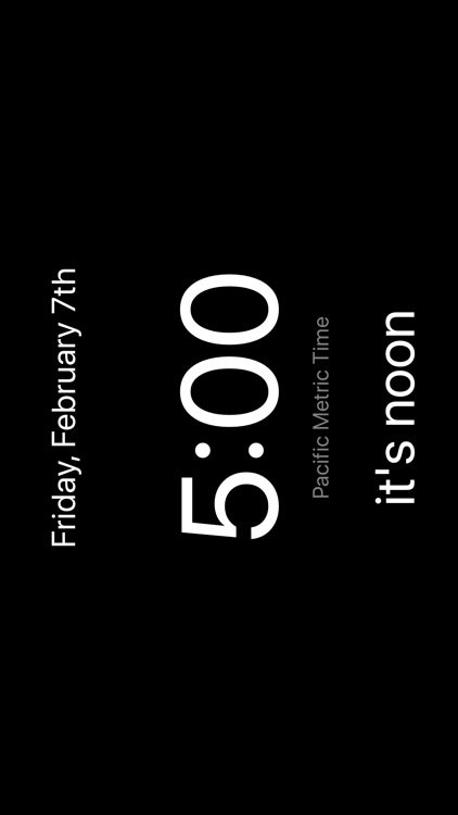 The Metric Clock screenshot-3