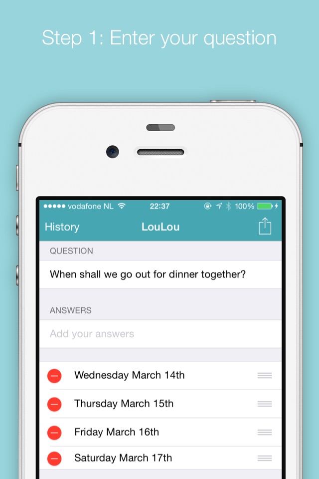 LouLou - Easy date planner screenshot 2