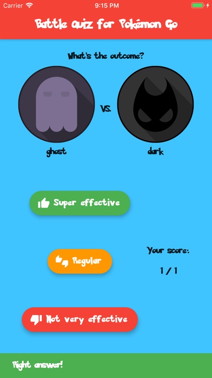 Battle Quiz for Pokémon Go