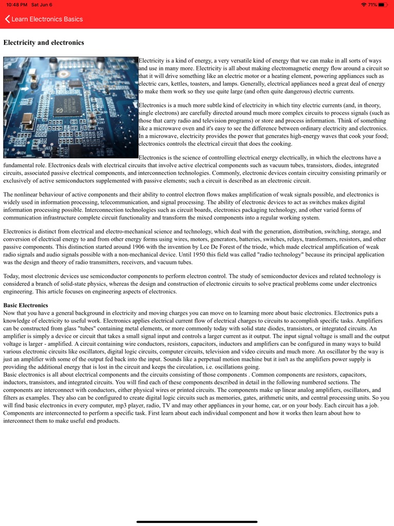 【图】Learn Electronics Basics(截图3)