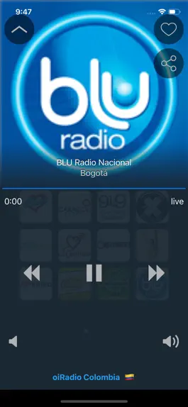 Game screenshot oiRadio Colombia - Live radio apk