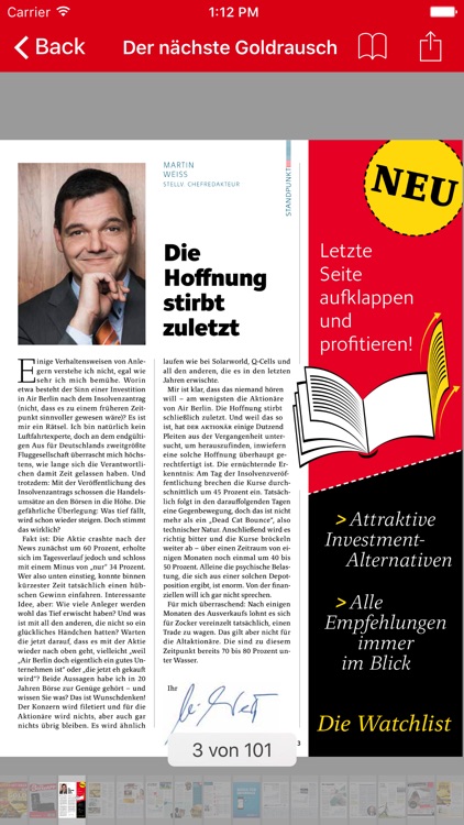 Der Aktionar By Borsenmedien Ag