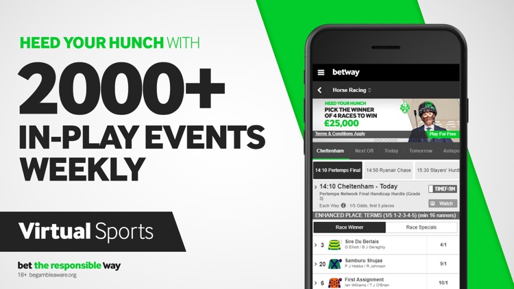 Betway - Live Sports Betting screenshot-3