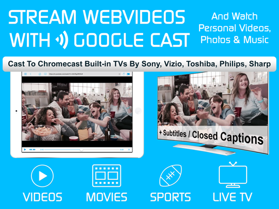 Video & TV Cast + Google Cast