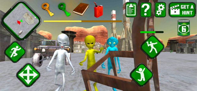 Alien Escape in Area 51