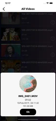 Captura de Pantalla 2 Video Player :All Media Player iphone