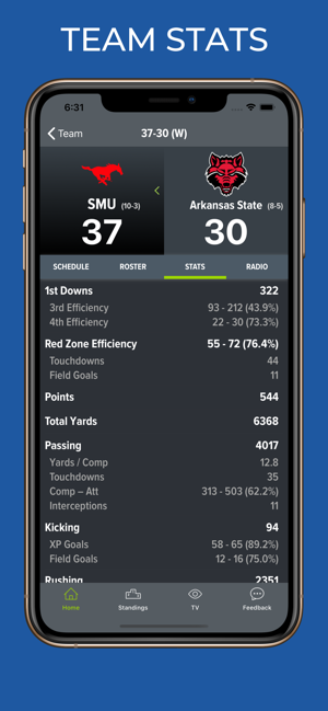 SMU Football Schedules(圖5)-速報App