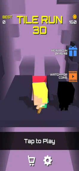 Game screenshot Tile Run 3d apk