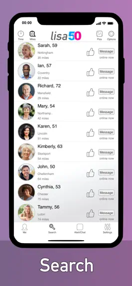 Game screenshot Lisa50 - Over 50 Dating App hack