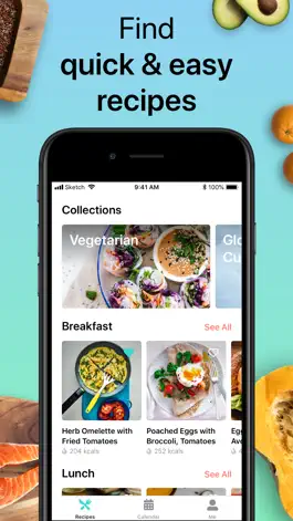 Game screenshot Eat Well: Meal Plans & Recipes apk