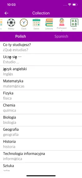 Game screenshot Polish Spanish Dictionary apk