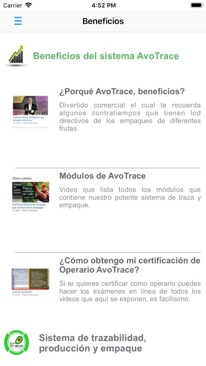 AvoTrace Móvil screenshot-3