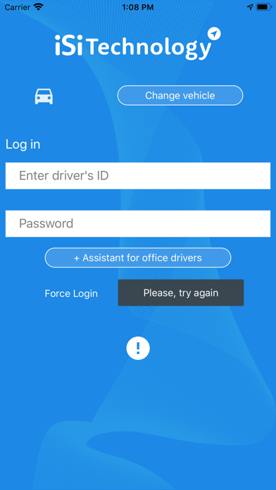 iSi Driver App screenshot 2