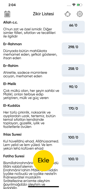 Zikirmatik - Günlük Takip(圖2)-速報App