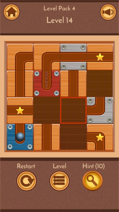 Save The Ball, Wooden Maze screenshot 3