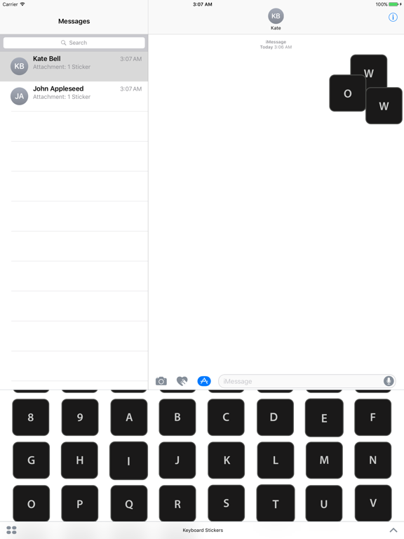 Screenshot #4 pour Keyboard Stickers!