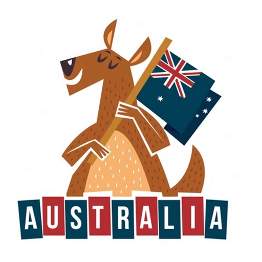 Australia stickers icon