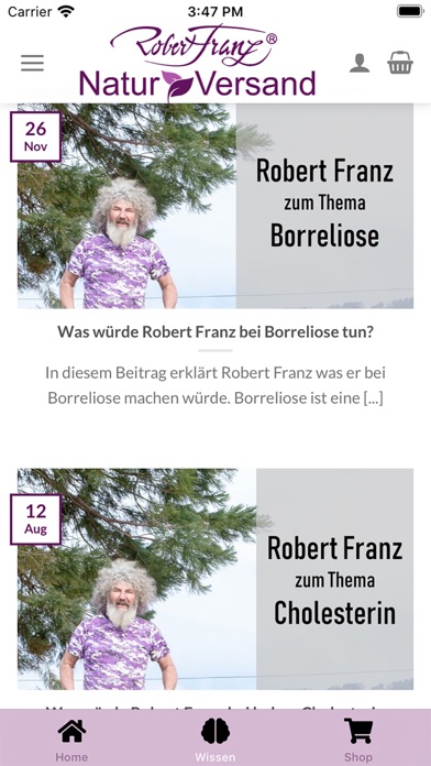 Robert Franz App screenshot 3