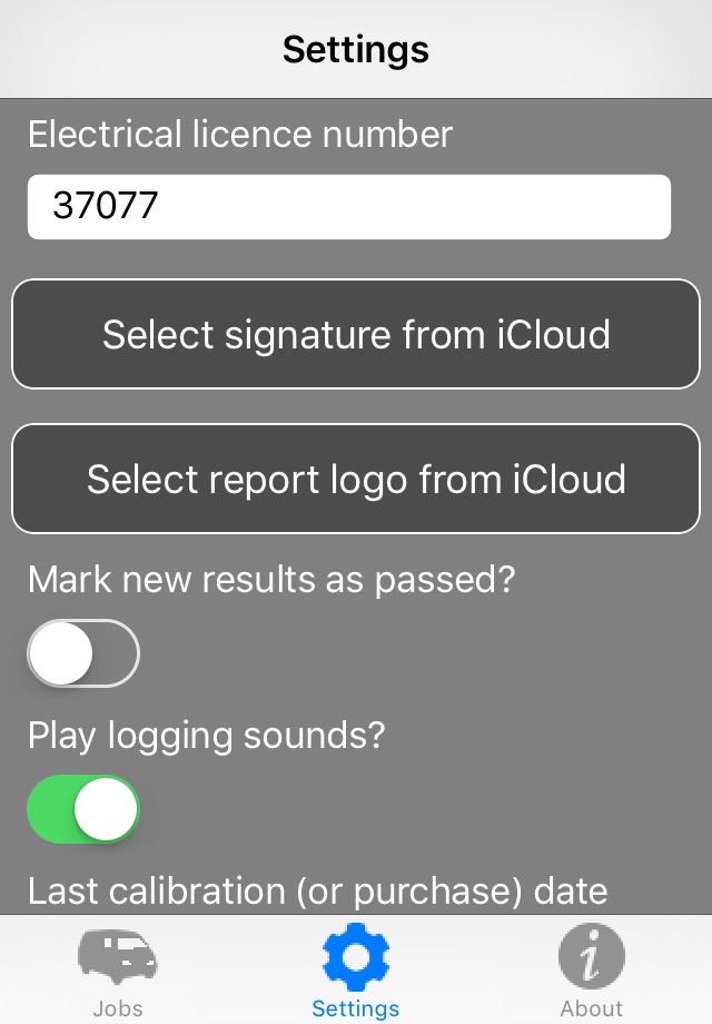 Spark-e-log screenshot 3