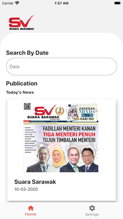 Suara Sarawak e-paper