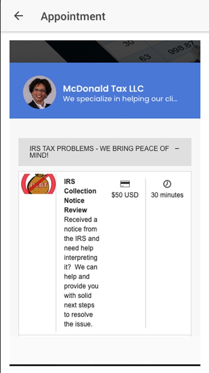 McDonald Tax screenshot-3