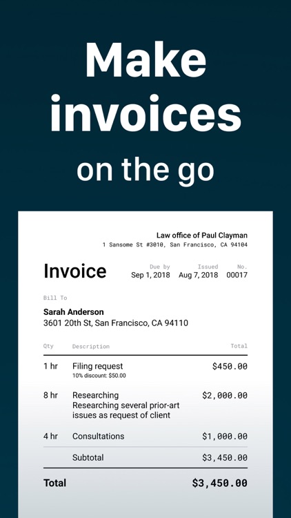 Invoice Maker. screenshot-0