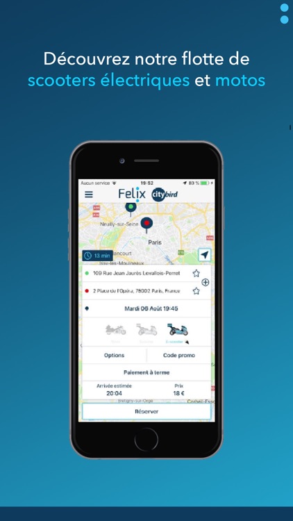 FelixCitybird, votre Chauffeur