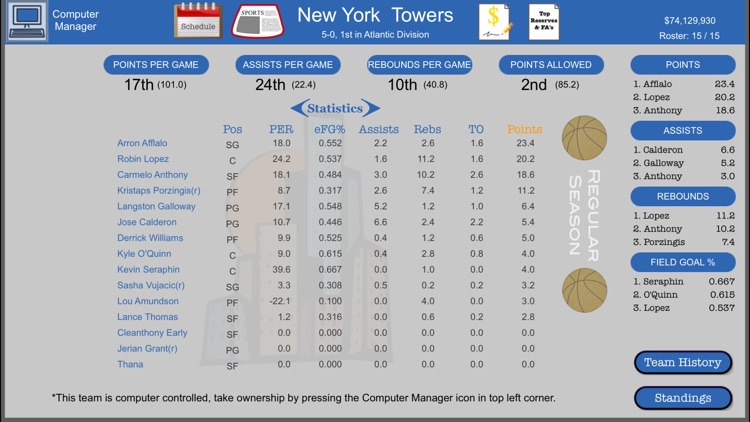 Hoops Manager 2