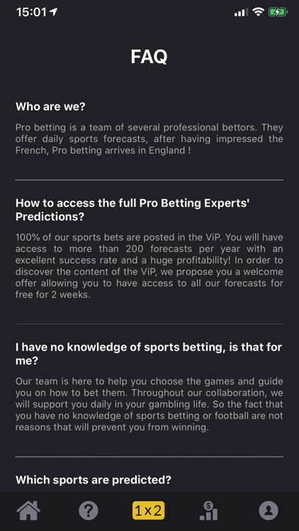 PRO BETTING screenshot-3