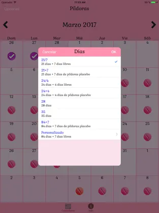 Screenshot 3 Píldora Anticonceptiva Fácil iphone