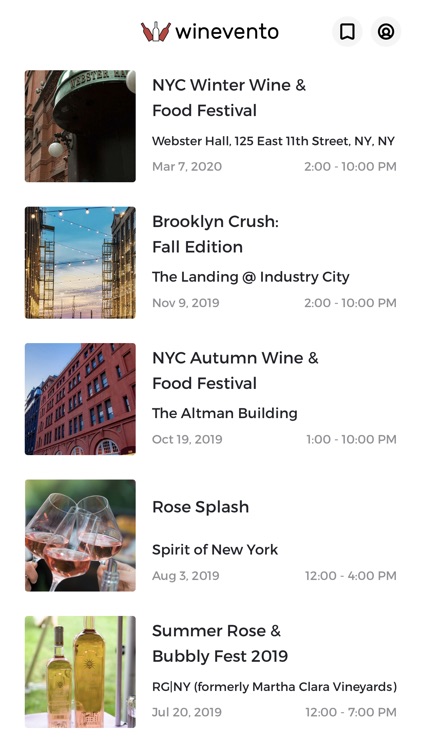 Winevento - the wine event app