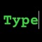 Typewriter helps you to instantly make a video with word typing effect