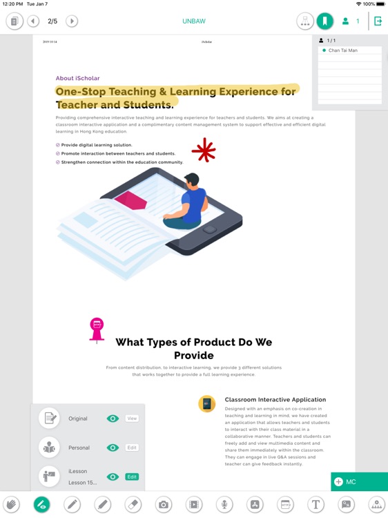 iScholar - Classroom Tool screenshot-4
