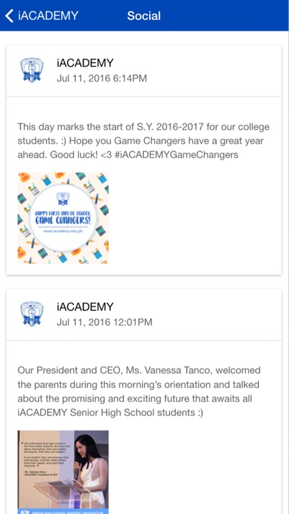 iACADEMY APP