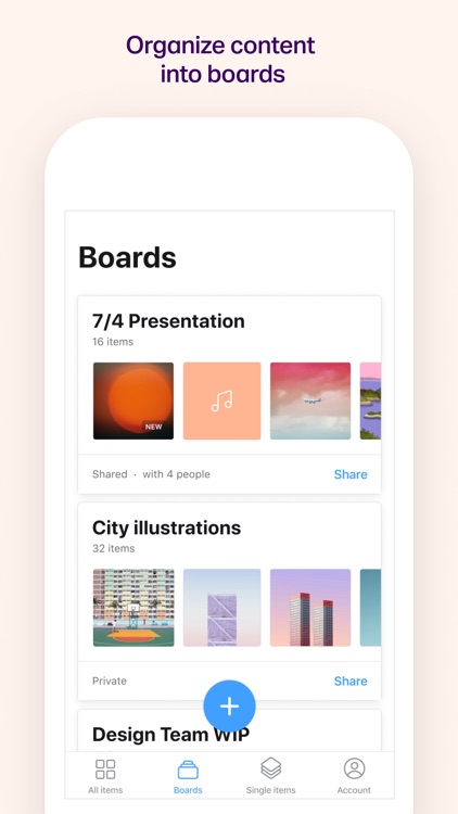 Collect: Save and share ideas