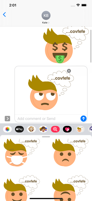 Covfefe Premium Stickers(圖1)-速報App