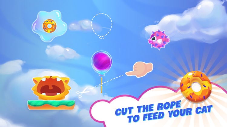 Catio-Feed The Cat By Cut Rope screenshot-0