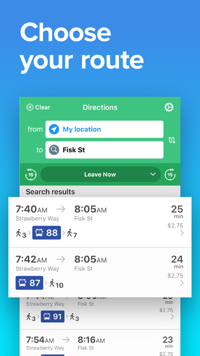 Pittsburgh Transit • Bus Times screenshot 2