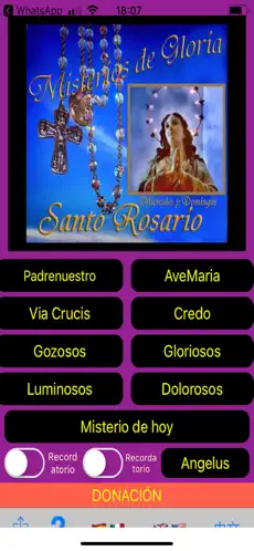 Screenshot 6 Rezar - Oraciones basicas iphone