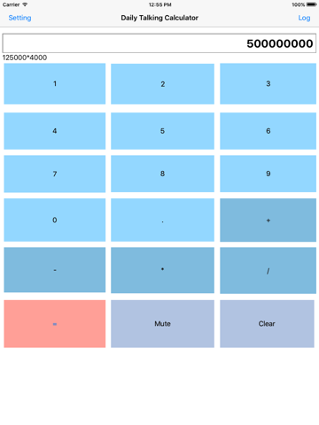 Daily Talking Calculator Pro - náhled