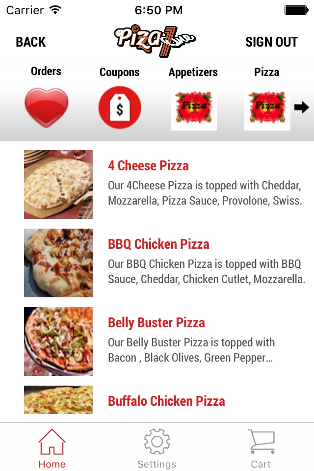 Pizza 1 Mobile screenshot 3
